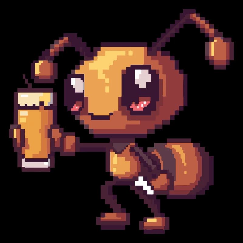 Bière Ant Pixel