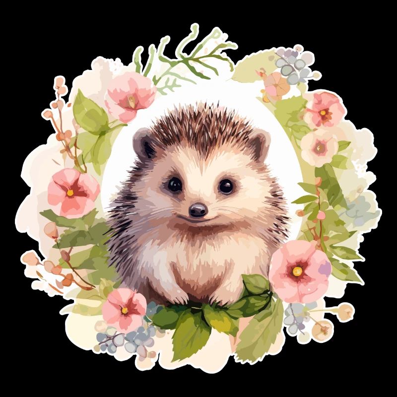 Hérisson mignon