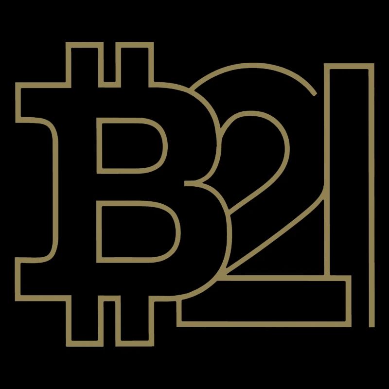 Bitcoin Silhouette Taschenformat