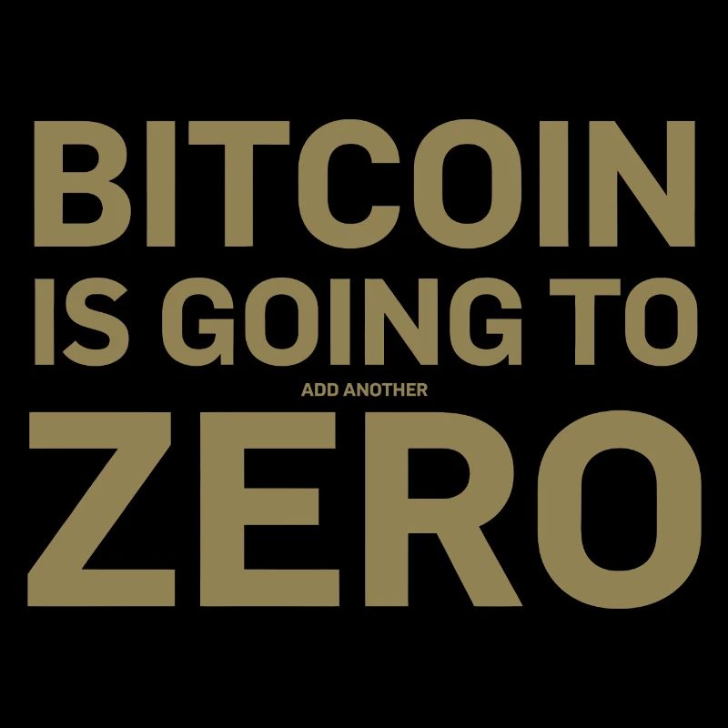 Bitcoin Sprüche Bitcoin wird noch eine Null hinzuf