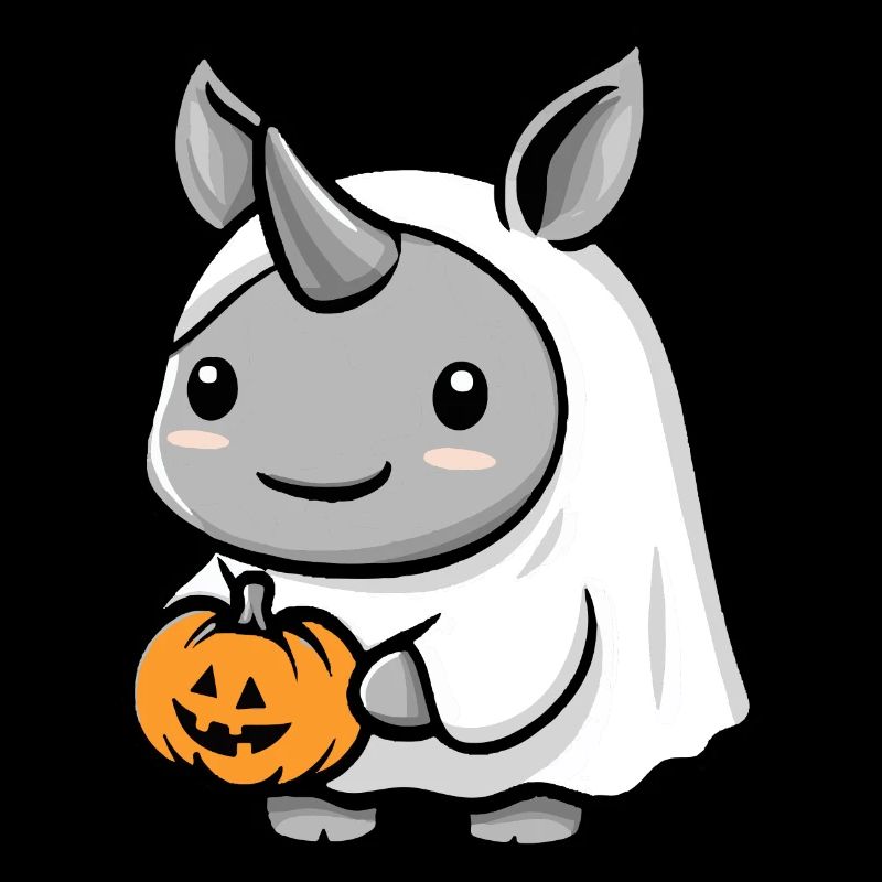 Nashorn Halloween Comic Geist