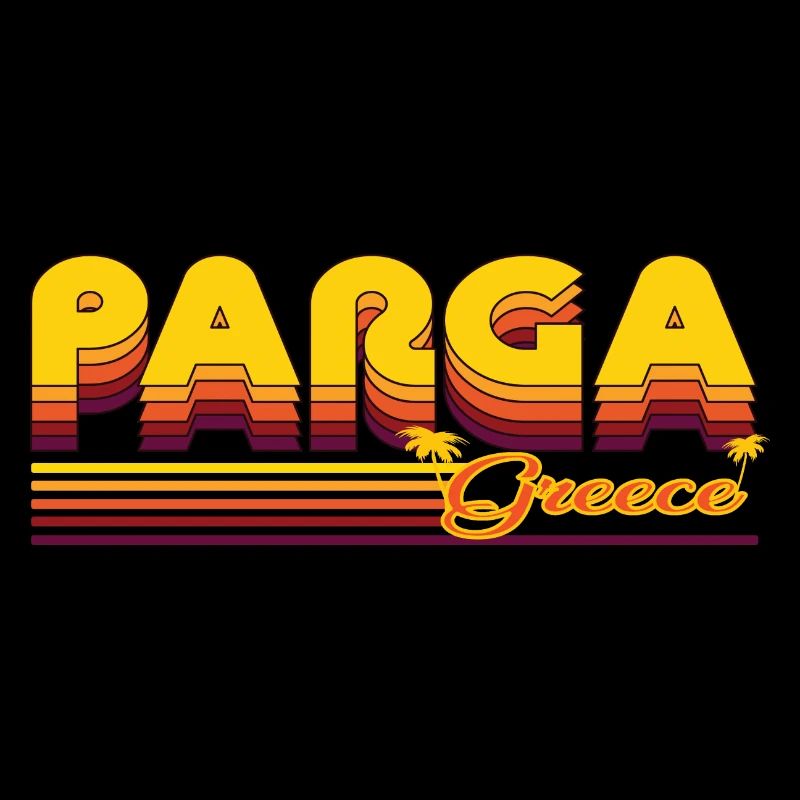 Parga: Summery retro design