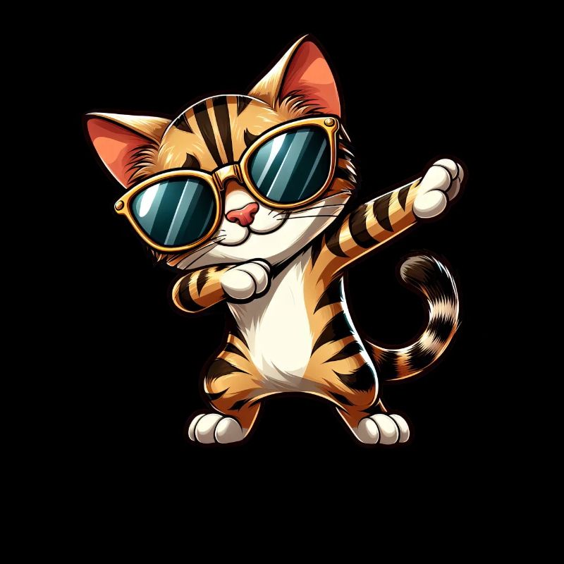 Bengal Cat Makes Dab Comic