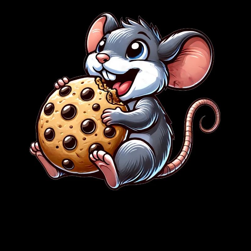 Cute Mouse Cookie Dessert Lover Cookie