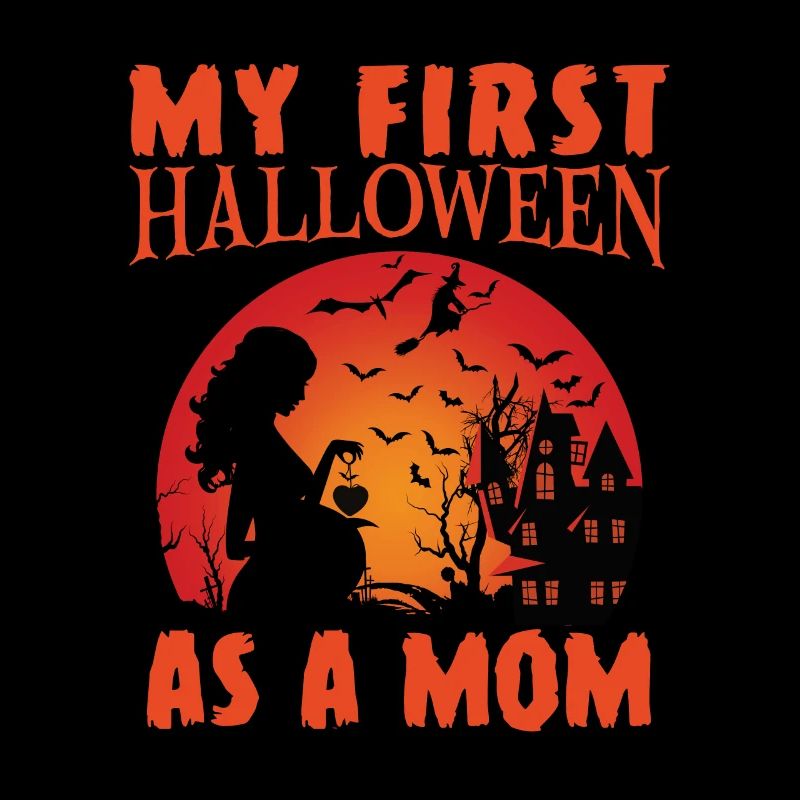 My first Halloween as a Mom Spruch Sprüche