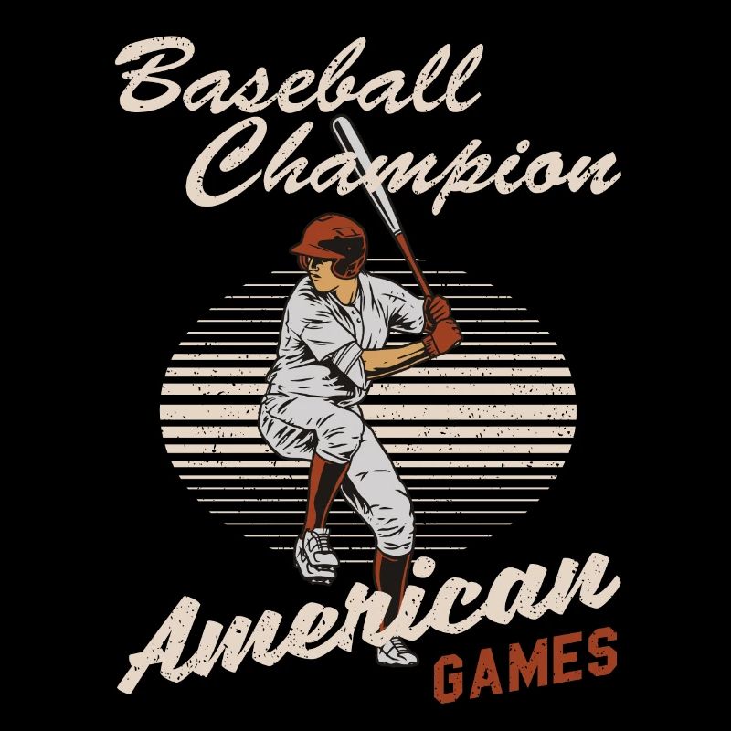 Baseball Champion Batter US Sport Gift
