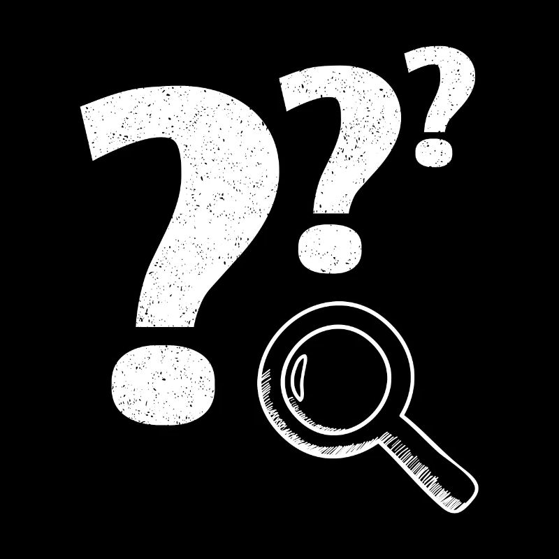 Loupe point d’interrogation