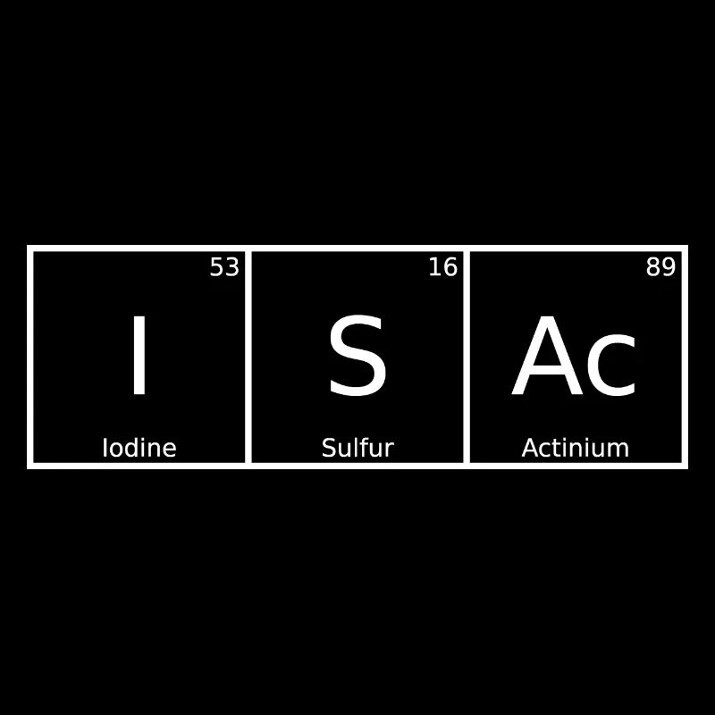 Isac Surname First name Chemistry Periodic Table Elements