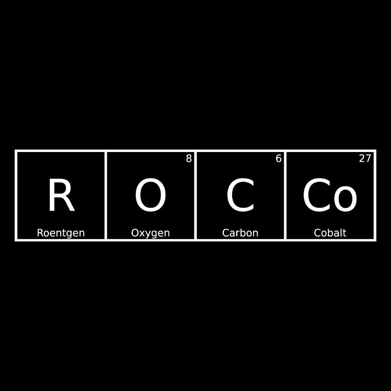 Rocco Name First Name Chemistry Periodic Table Elements