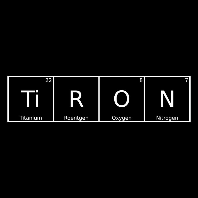 Tiron Name First Name Chemistry Periodic Table Elements