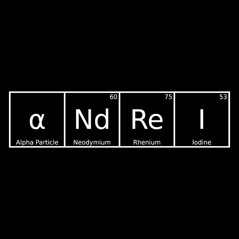 Andrei Nom Prénom Chimie Tableau périodique Éléments