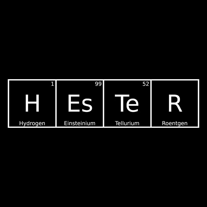 Hesternamn Förnamn Kemi Periodiska systemets element