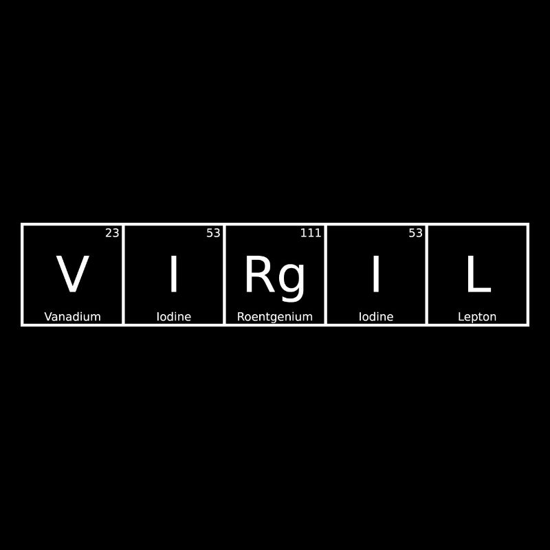 Virgil Name First Name Chemistry Periodic Table Elements