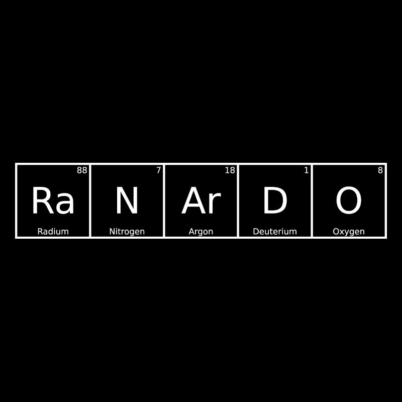 Ranardo Nom Prénom Chimie Élément du tableau périodique