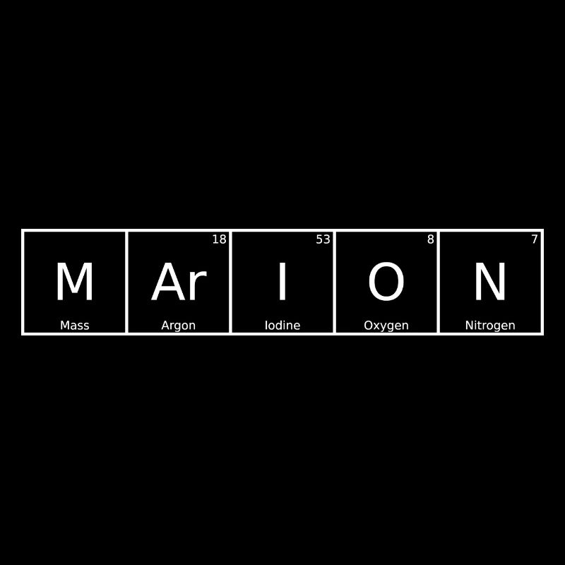 Marion Nom Prénom Chimie Tableau périodique Éléments