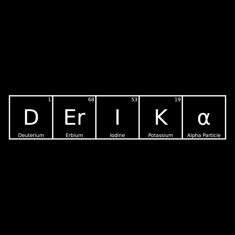 Derika Nom Prénom Chimie Tableau périodique Éléments