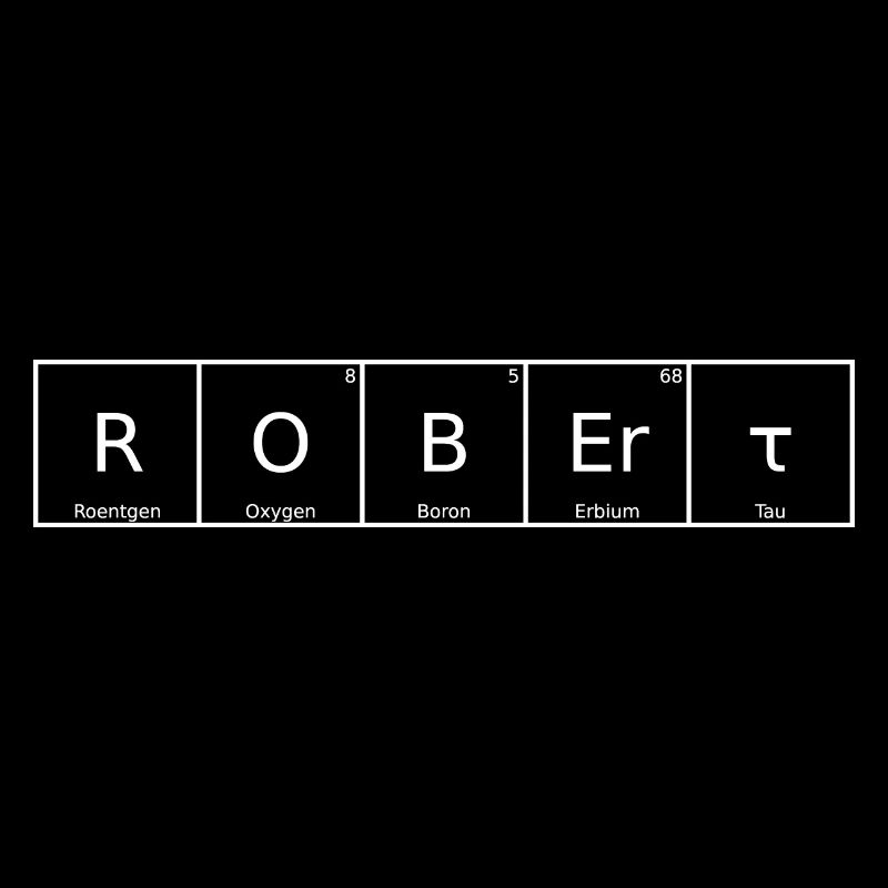 Robert Name First Name Chemistry Periodic Table Elements