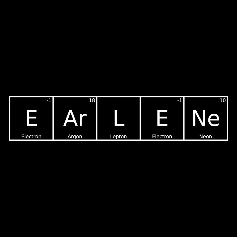 Earlene Name Vorname Chemie Periodensystem Element