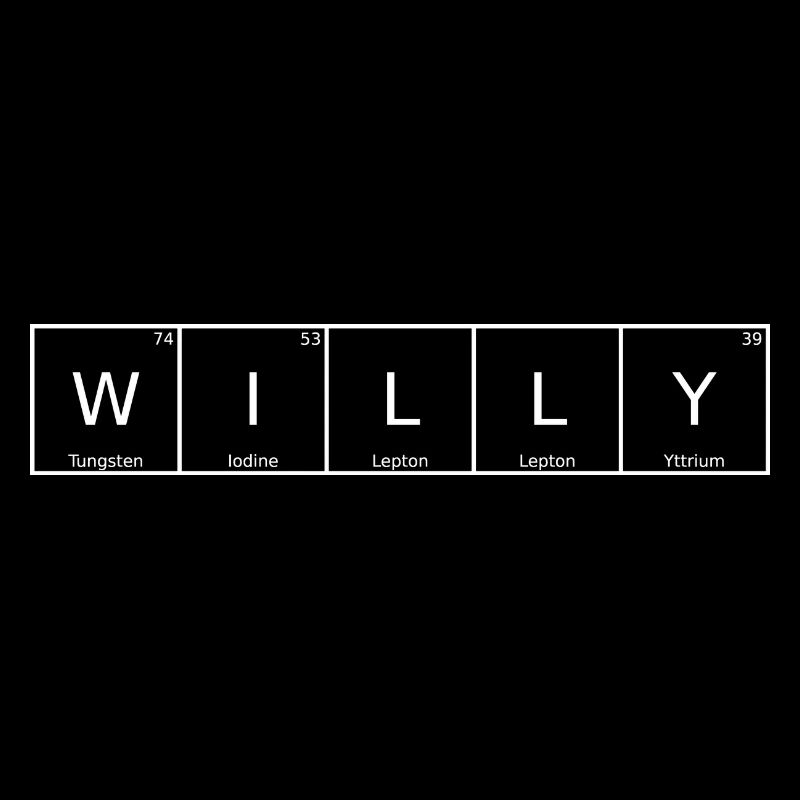 Willy Name First Name Chemistry Periodic Table Elements