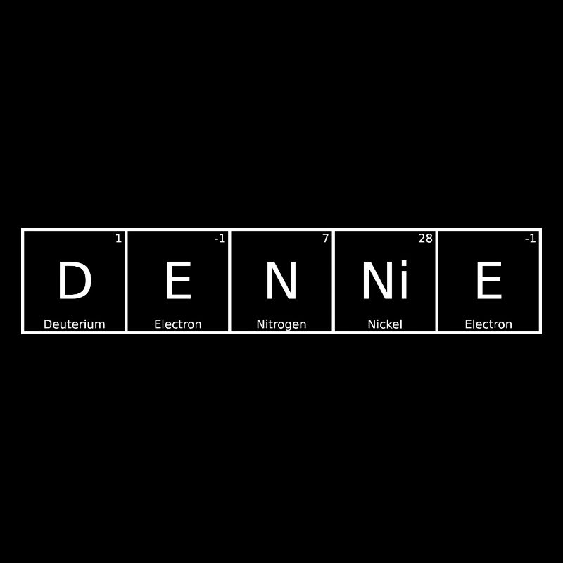 Dennie Name First Name Chemistry Periodic Table Elements