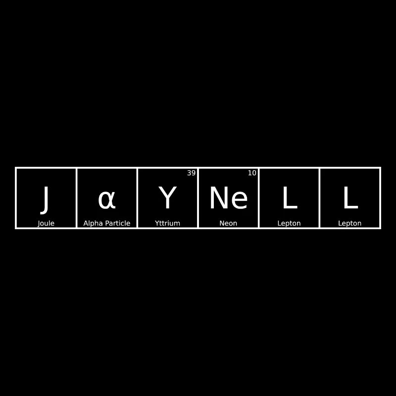 Jaynell Name First Name Chemistry Periodic Table Element