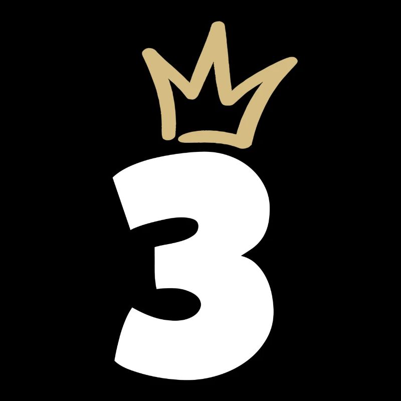 NUMBER THREE 3 Crown