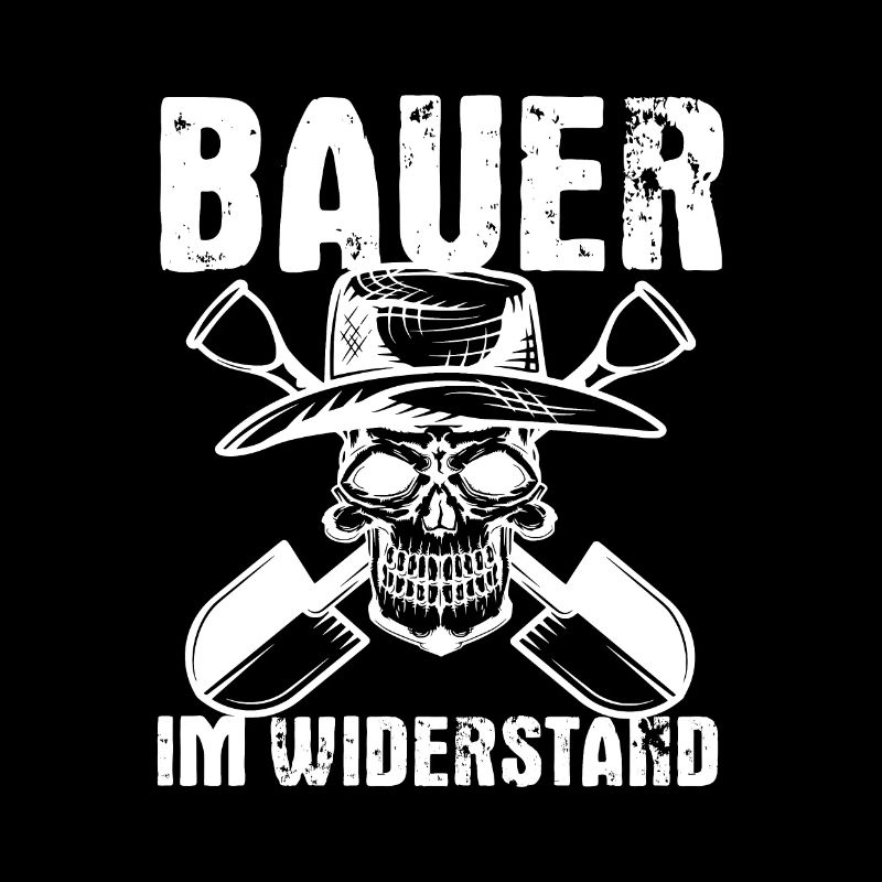 Bauer im Widerstand Landwirte Bauern