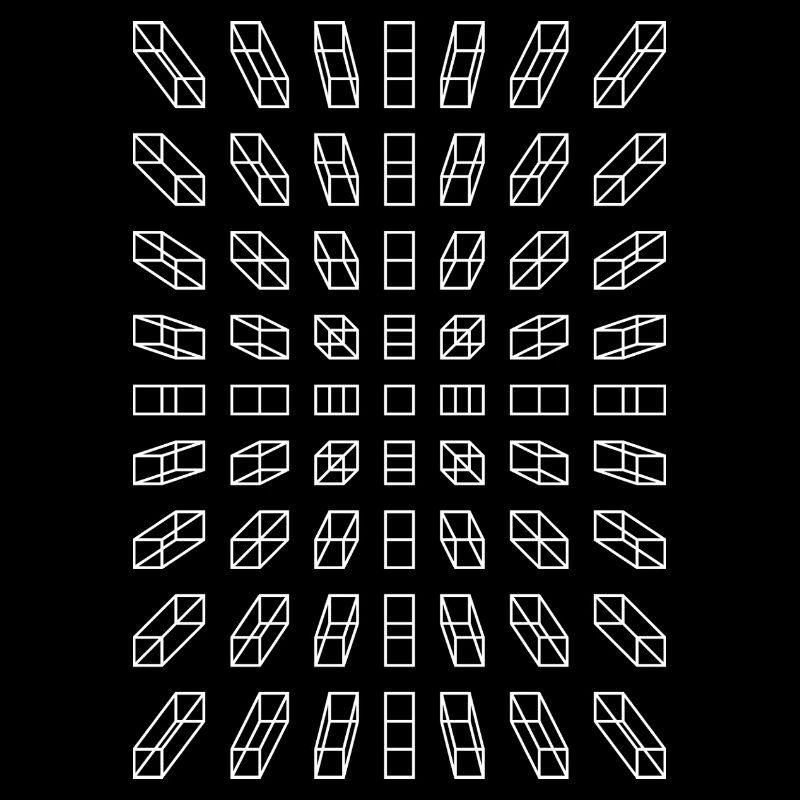 Hypno Bars : Pixels, Illusion & Rétro