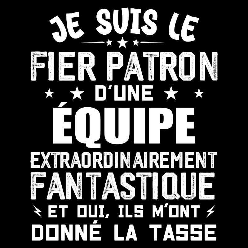 Ich bin stolzer Chef eines Teams