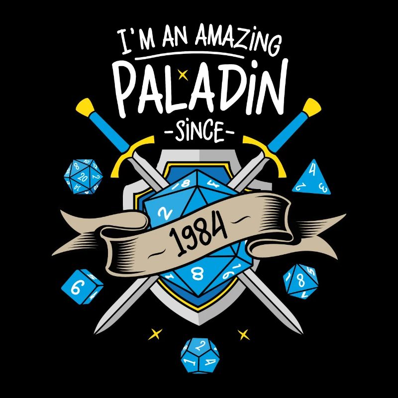 Ich bin seit 1984 ein erstaunlicher Paladin