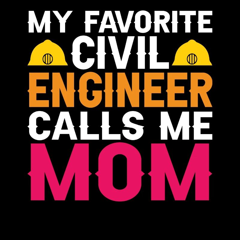 Civil Engineer Bridge Construction Statics Son Mama Engineer