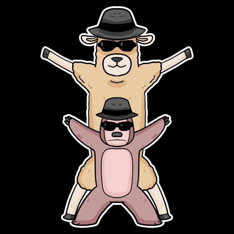 Sloth Alpaca Hug Hugging Hugs
