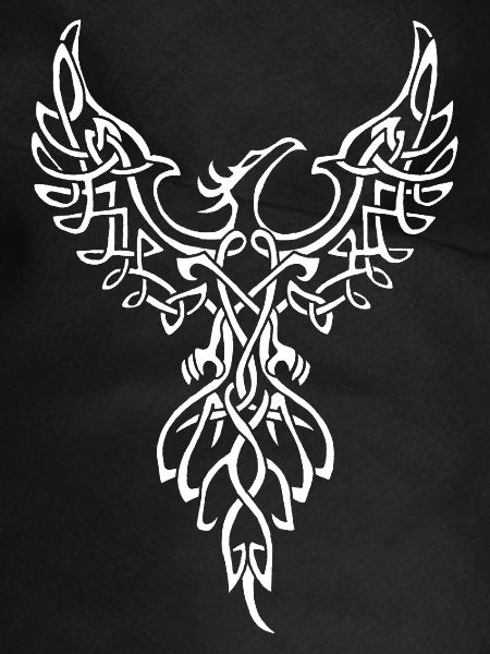 White Phoenix Symbol