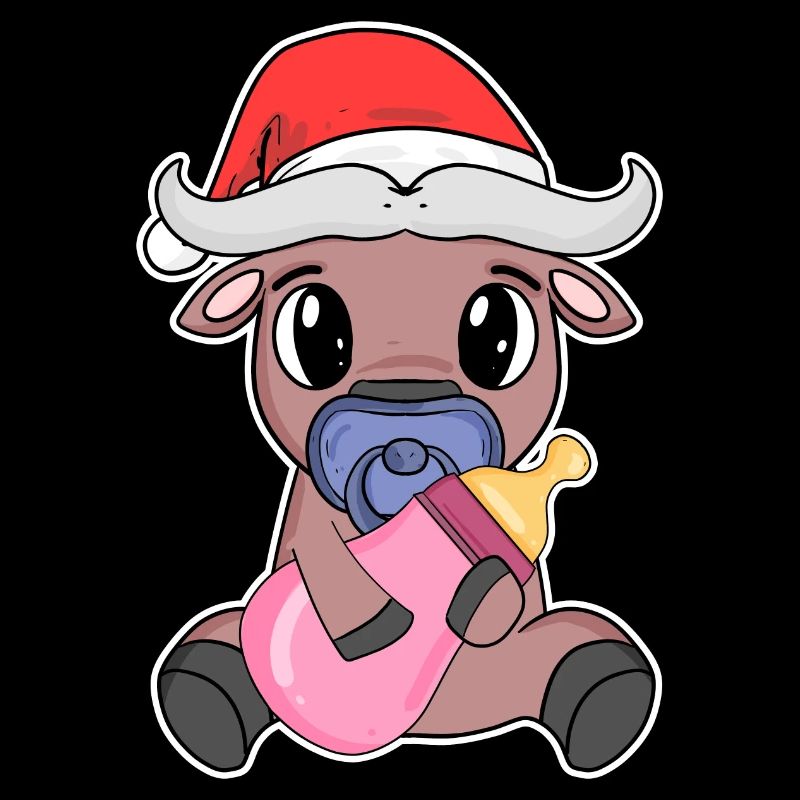 Bœuf bébé Noël