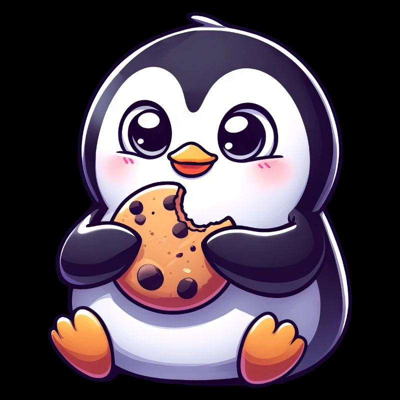 Penguin Cookie Biscuit Dessert sucré