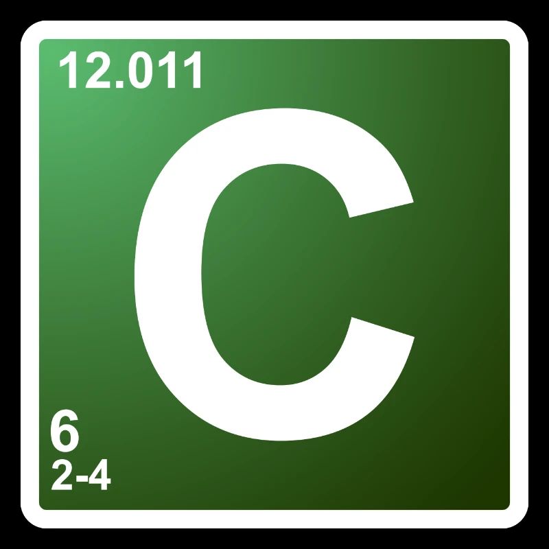 C - élément de chimie du carbone 6