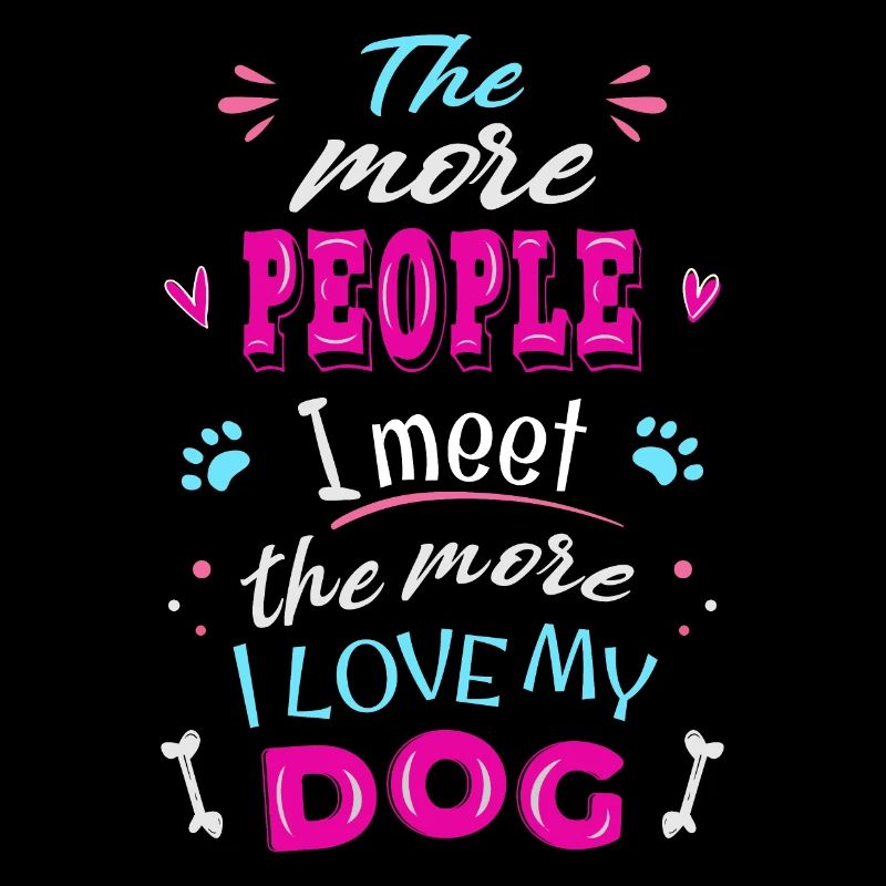 J’aime mon chien plus que les gens