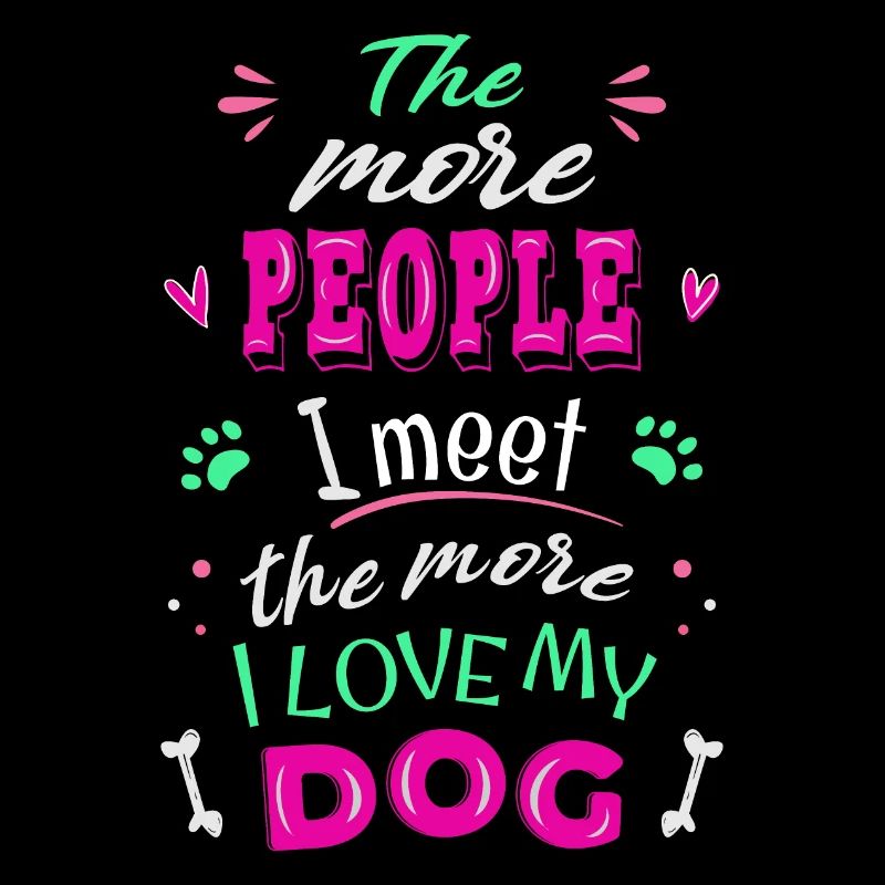 J’aime mon chien plus que les gens