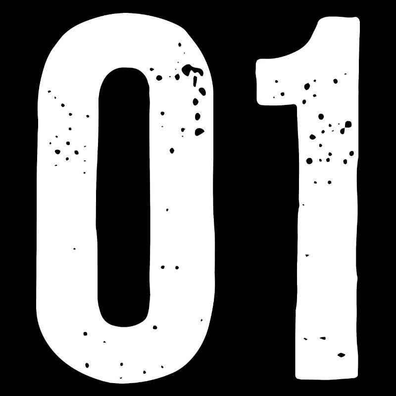 01 Numéros Blanc