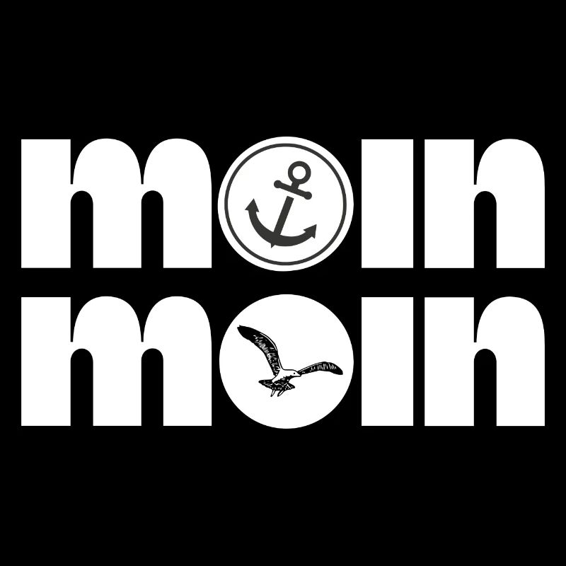 Moin Moin Anker Möve Geschenk
