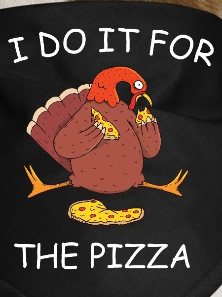 turkey pizza thanksgiving