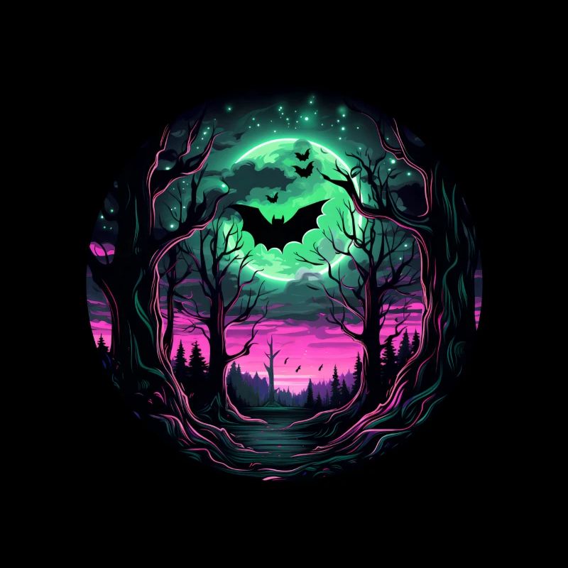 Bat Bats Flying Foxes Halloween