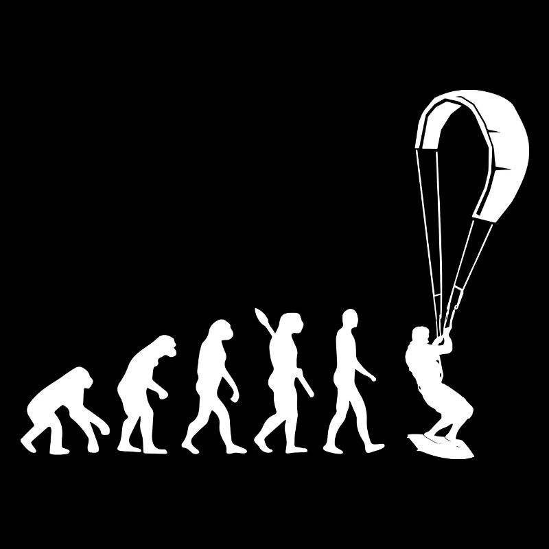 Kitesurf - Evolution de l’Homme, Darwin