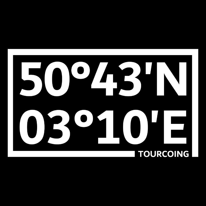 Tourcoing coordinates