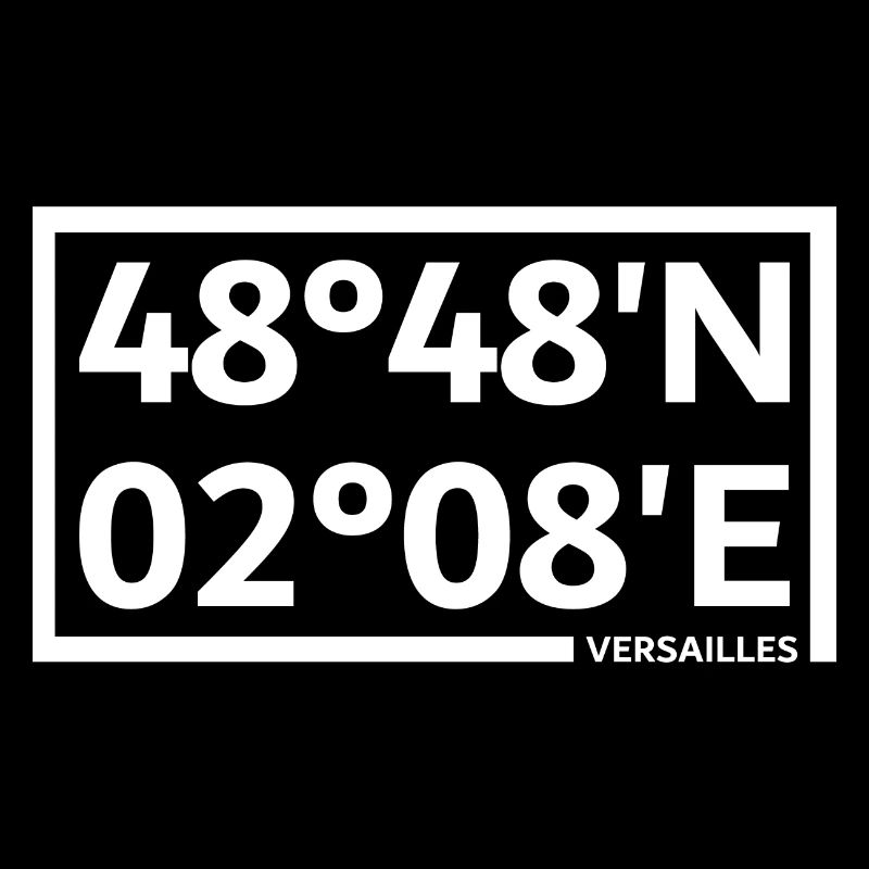 Versailles coordinates