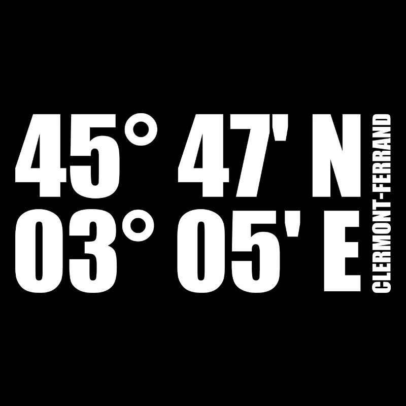 Clermont-Ferrand Coordinates