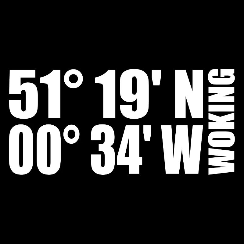 Woking coordinates
