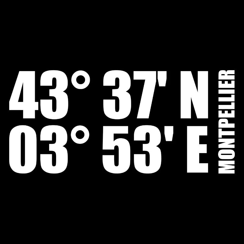 Montpellier Coordinates
