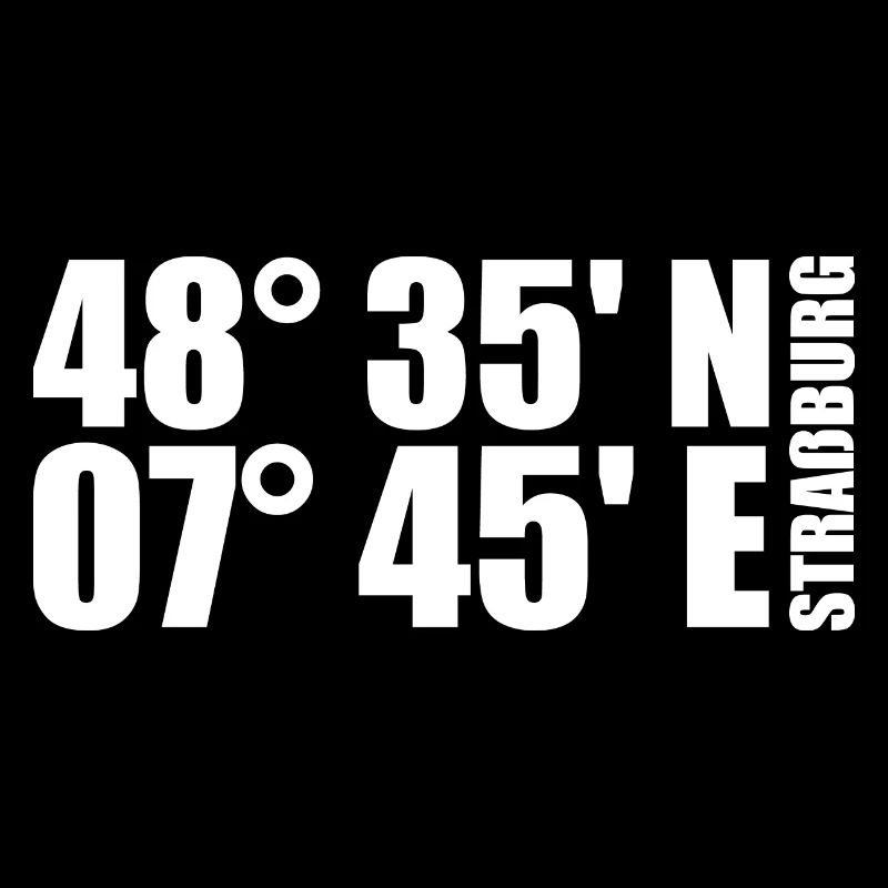 Strasbourg coordinates