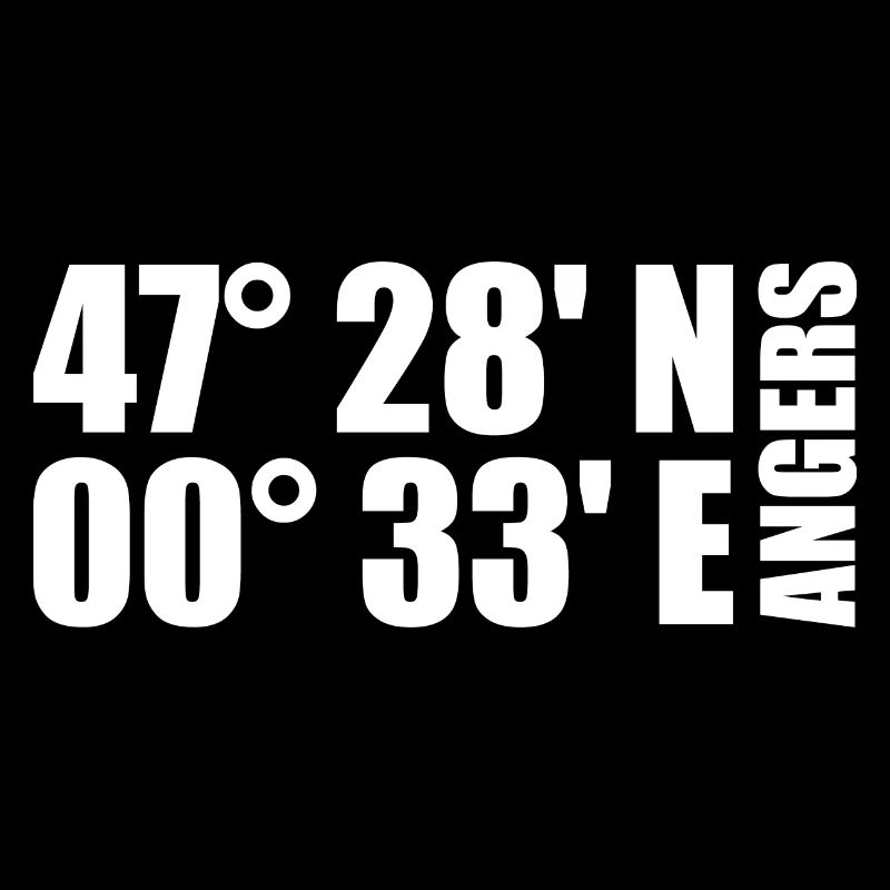 Coordonnées d’Angers